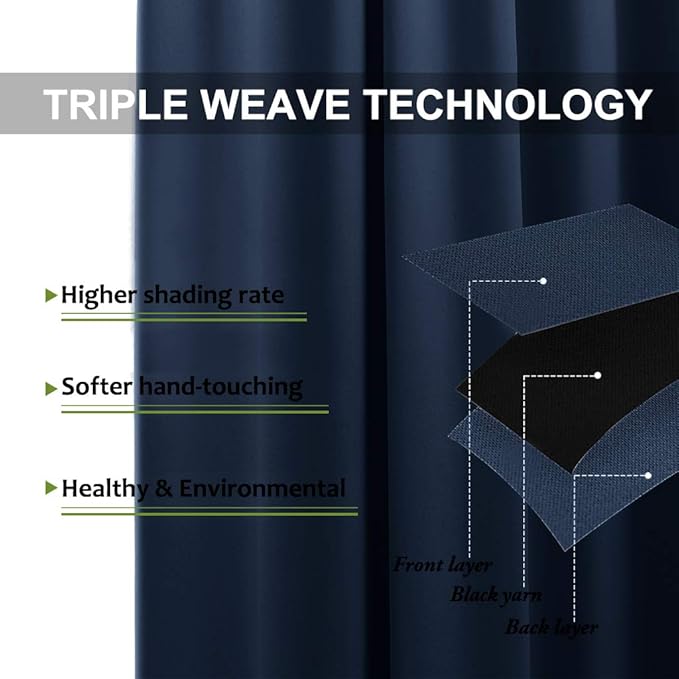 NICETOWN Patio Curtain for Outdoor Waterproof, Home Fashion Machine Washable - Image 5