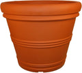 Tusco Products RR20TC Rolled Rim Garden Planter, Terra Cotta by TuscoProducts