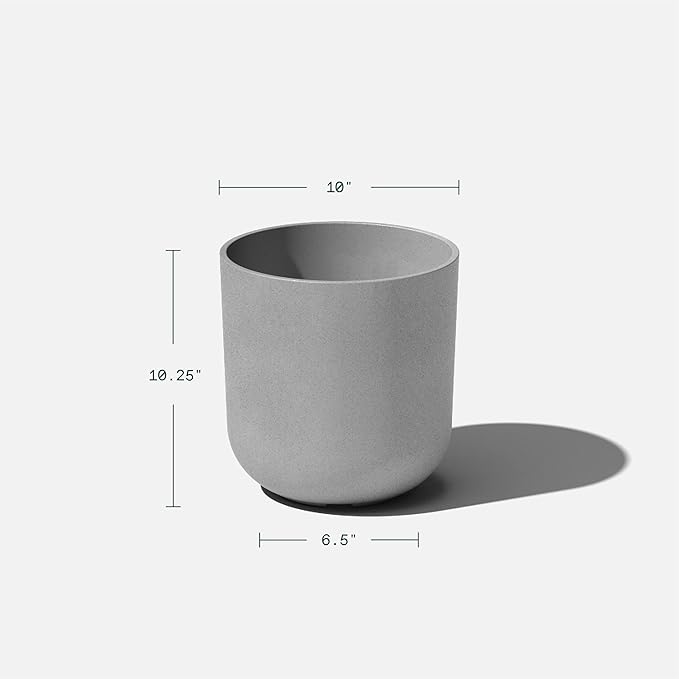 Veradek Round Lima Plastic Planter Pots - Image 3