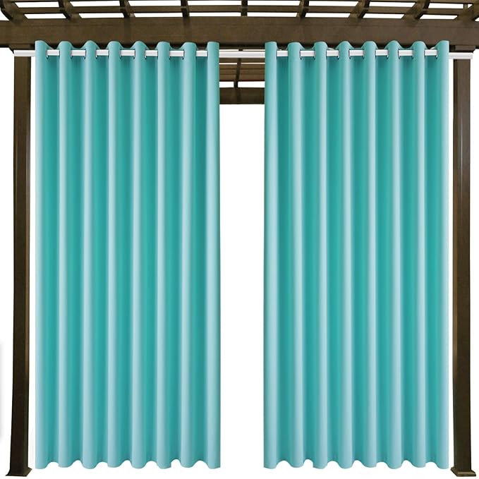 Outdoor Patio Curtain Waterproof Darkening Thermal Insulated Indoor Curtains - Image 9