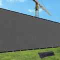 UPGRADE Privacy Fence Screen 6'x44' Dark Grey Outdoor 90% Visibility Blockage by UPGRADE