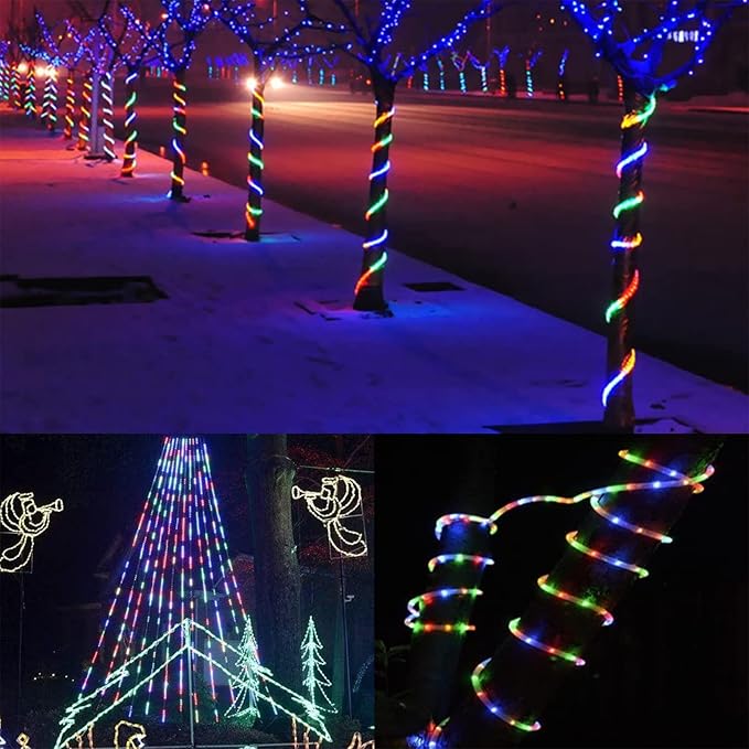 100ft LED Rope Lights Outdoor, 720 LED Connectable and Flexible Tube Lights - Image 6