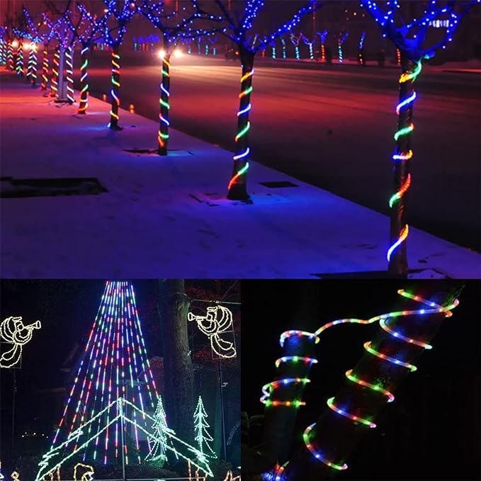 150ft LED Rope Lights Outdoor, 1080 LED Connectable and Flexible Tube Lights - Image 2