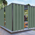 PureFit Outdoor Curtains for Patio Waterproof Weatherproof, UV Resistant by PureFit