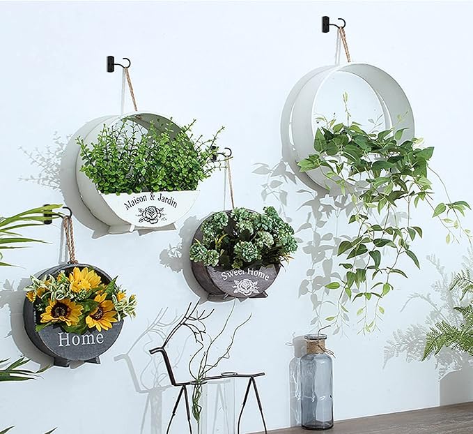Ceiling Hooks for Hanging Plants 2Pack 2.5in, Wall Plant Hooks for Plants - Image 4