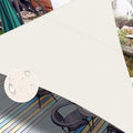 LOVE STORY Triangle 13'x13'x13' Waterproof Sun Shade Sail Canopy UV Block by LOVESTORY