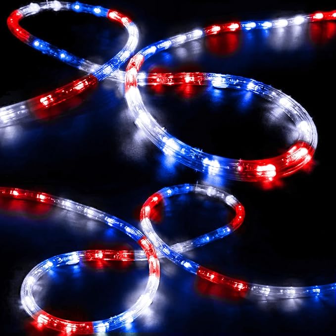 50ft LED Rope Lights Outdoor, 360 LED Connectable & Flexible Tube Lights - Image 4