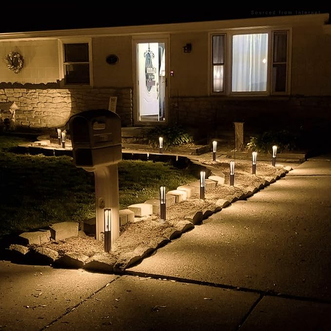 LEONLITE 10-Pack Low Voltage Landscape Pathway Lights, LED Bollard Path Lights - Image 7
