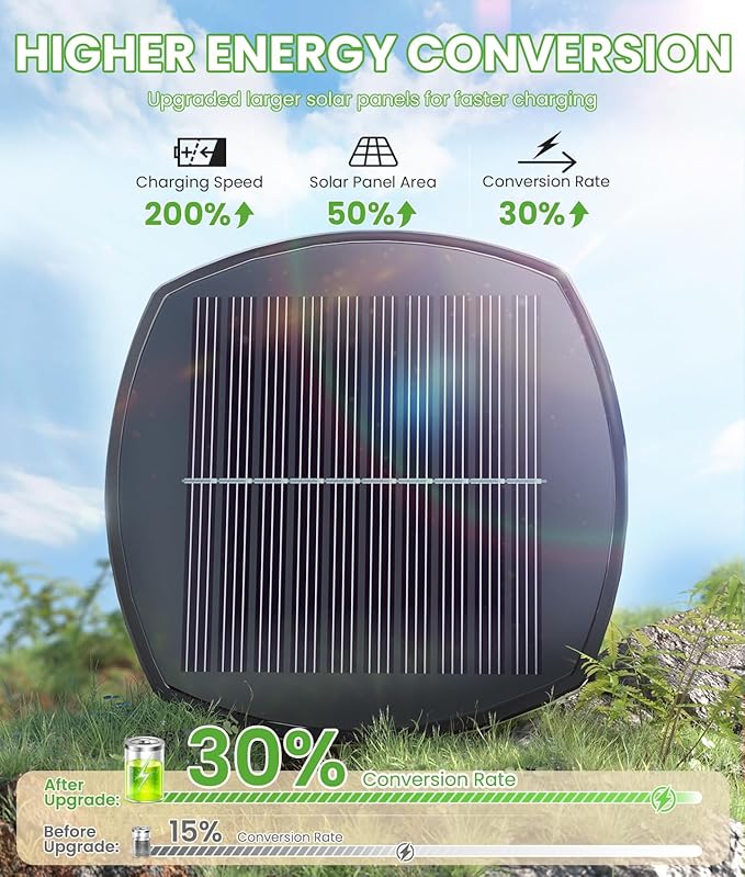 Bright Solar Pathway Lights, 12 Pack Solar Garden Lights Outdoor Waterproof IP65 - Image 3