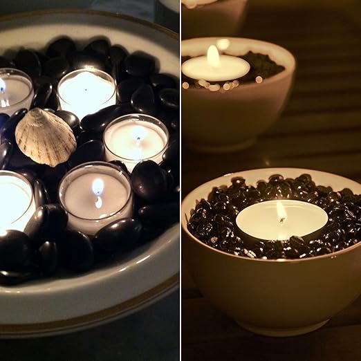 6lb Black Rocks for Planters- 1/4" - Image 6