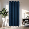 Joydeco Blackout Door Curtain for Doorway Privacy 90 Inches Long, Grommet by JOYDECO