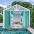 Outdoor Patio Curtain Waterproof Darkening Thermal Insulated Indoor Curtains by DivaenCamino