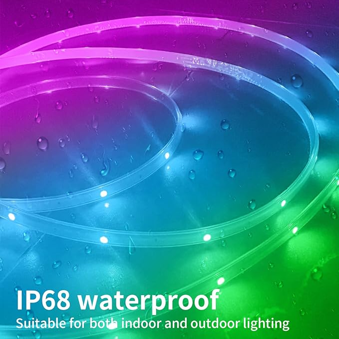 KSIPZE Outdoor led Strip Lights Waterproof IP68, RGB Outdoor led Lights - Image 7