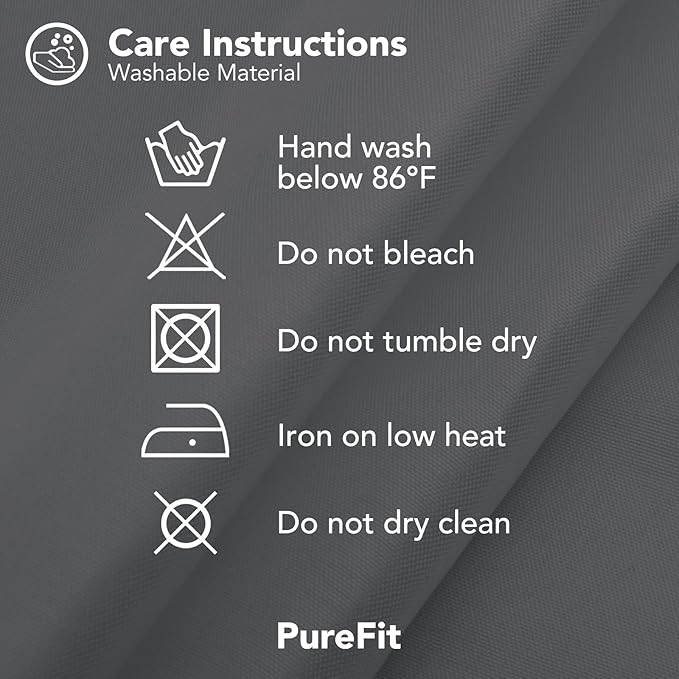 PureFit Outdoor Curtains for Patio Waterproof Weatherproof, UV Resistant - Image 7
