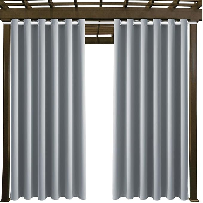 DIVA EN CAMINO DEC Outdoor Patio Curtain Waterproof Darkening Thermal Insulated - Image 9