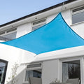 KANAGAWA 7'X8' Turquoise Mix Custom Size Sun Shade Sail Rectangle UV Block by KANAGAWA