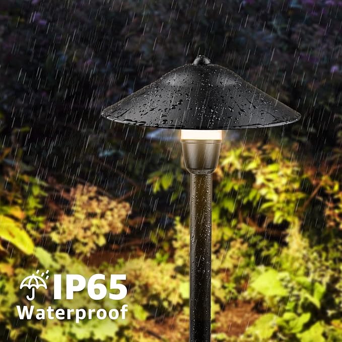 SUNVIE Low Voltage Pathway Lights Wired Path Light Outdoor 3W 12-24V 3000K - Image 5