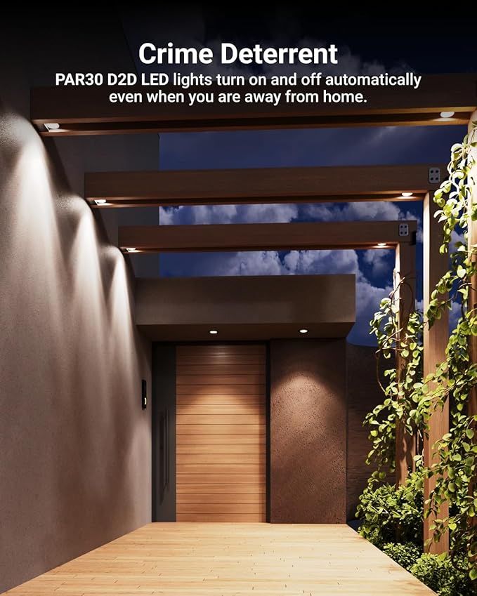 Sunco 16 Pack LED PAR30 Dusk to Dawn Light Bulb - Image 6