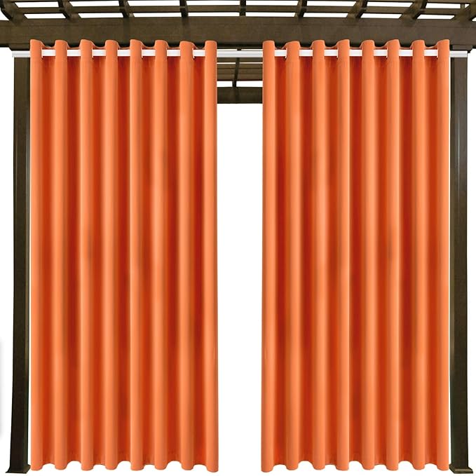 Outdoor Patio Curtain Waterproof Darkening Thermal Insulated Indoor Curtains - Image 9