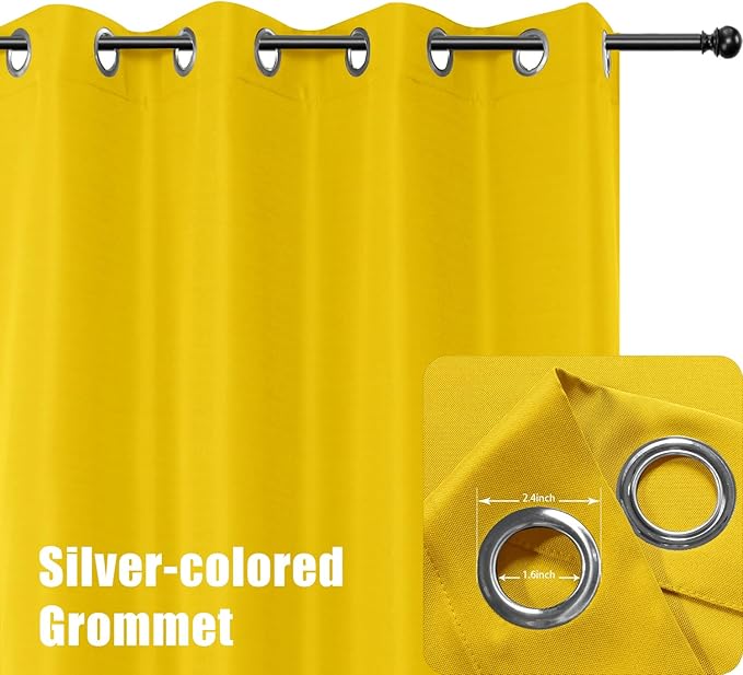 BONZER Waterproof Indoor/Outdoor Curtains - Image 2