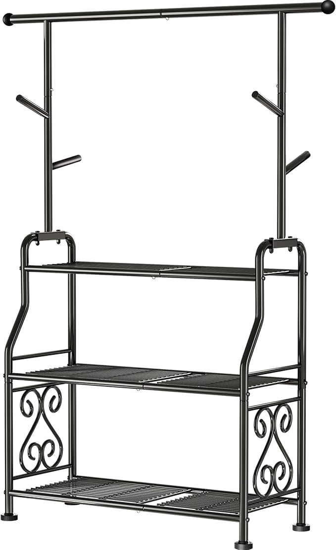 GIOTORENT Plant Stand Indoor, 3-Tier Heavy Duty Metal Shelf - Image 8