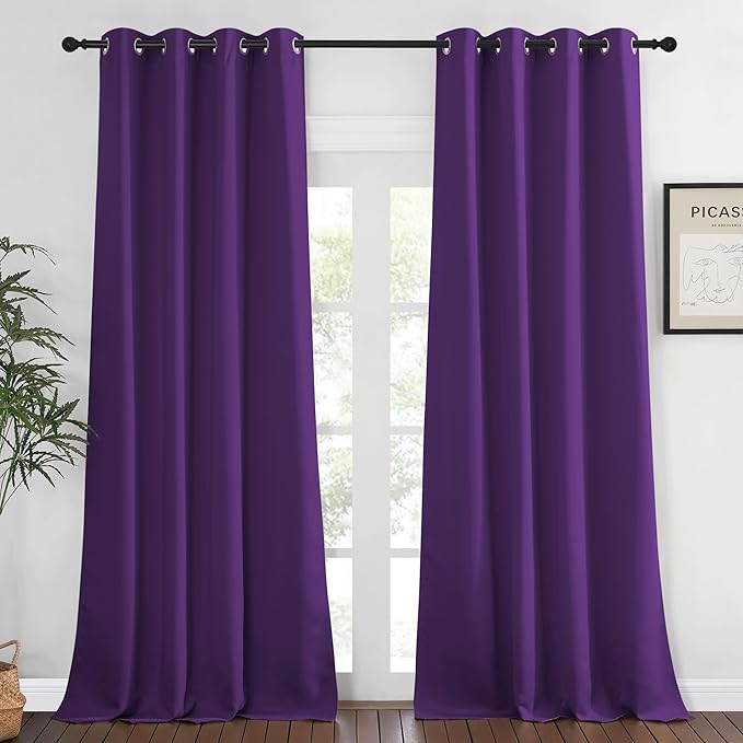 NICETOWN Blackout Curtains 120 inch Length by NICETOWN