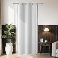 Joydeco Blackout Door Curtain for Doorway Privacy 80 Inches Long, Grommet by JOYDECO