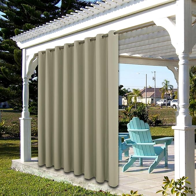 BONZER Wide Waterproof Outdoor Curtains - Image 6