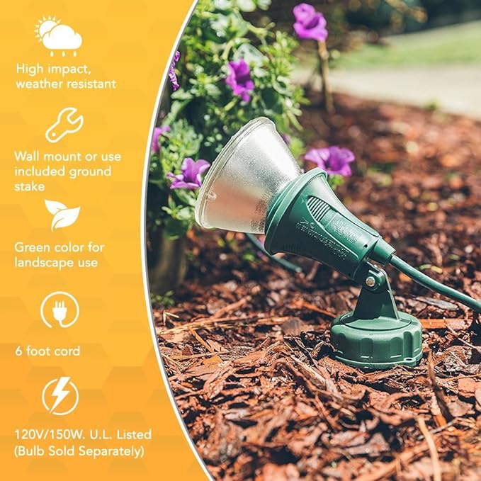 Woods Outdoor Floodlight Fixture - Image 2