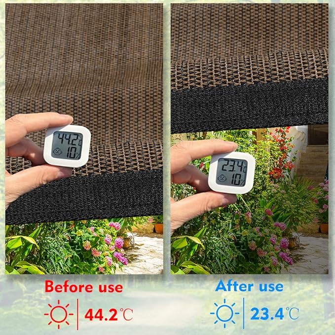 90% Shade Cloth Sun Shade Fabric Privacy Screen Shade Cover - Image 5