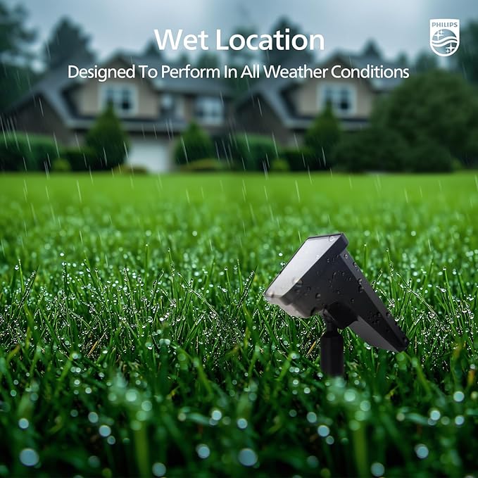 Philips 6 Packs Solar Spot Lights Outdoor Waterproof, 28 LED 7500K Solar - Image 7