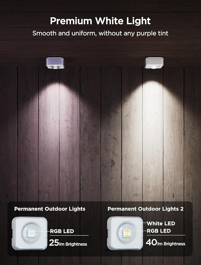 Govee Permanent Outdoor Lights 2, 150ft RGBIC Outdoor Lights - Image 4