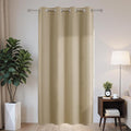 Joydeco Blackout Patio Sliding Door Curtains 90 Inches Long, Grommet Privacy by JOYDECO
