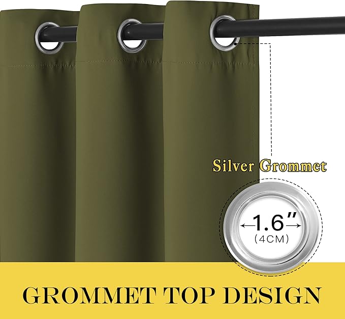 NICETOWN Blackout Room Divider Curtains - Image 2