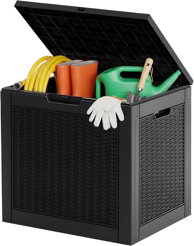 NEWBULIG 31 Gallon Outdoor Storage Box, Waterproof Deck Box by NEWBULIG