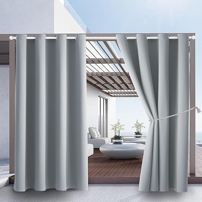 Outdoor Indoor Curtains W52 x L108 by DivaenCamino