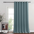 NICETOWN Blackout Sliding Door Curtain 95 inches Long, Grommet Thermal Curtain by NICETOWN
