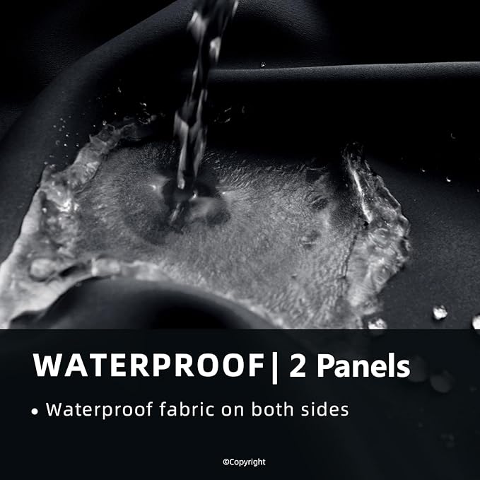 Waterproof Outdoor Curtain W105 x L84 - Image 2