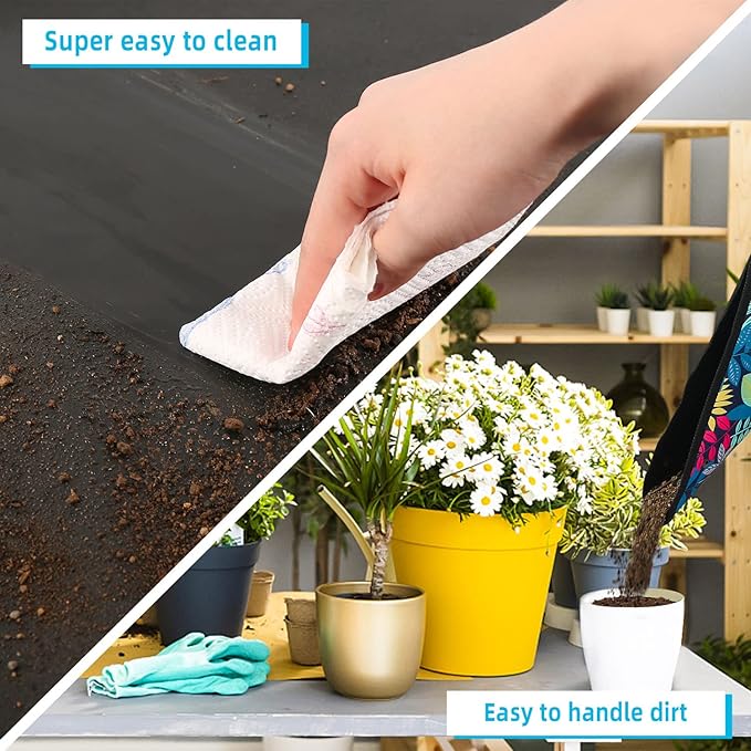 3 PCS 29.5"x 29.5" Waterproof Repotting Mat - Image 6
