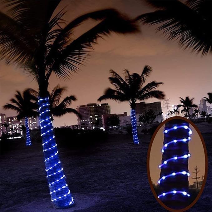 50ft 360 LED Rope Lights Outdoor, Connectable and Flexible Tube Lights - Image 7