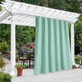 NICETOWN Outdoor Curtainch for Patio Waterproof 84 inch Wide, Thermal Insulated by NICETOWN