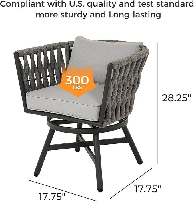 Grand patio 5-Piece Outdoor Dining Set - Image 2