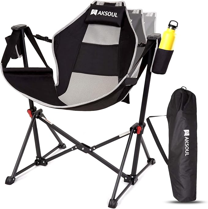 AKSOUL Hammock Camping Chair Swinging: Foldable & Portable Swing Chairs by AKSOUL