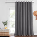 NICETOWN Blackout Sliding Glass Door Curtain 144 inches Long, Grommet Thermal by NICETOWN