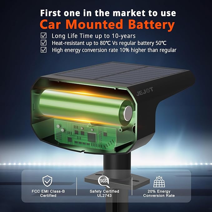 Solar Lights Outdoor Waterproof IP65, Super Bright LED, Cool Light 2 Lighting - Image 3
