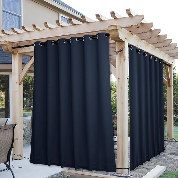 NICETOWN 2 Panels Outdoor Curtains - Image 8