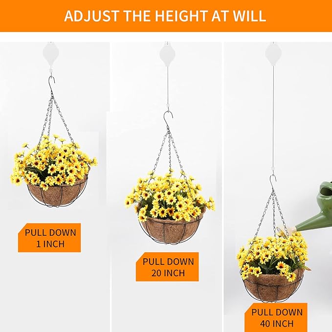 3Pcs Retractable Plant Hanger - Image 4