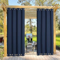 NICETOWN Gazebo Curtains Outdoor Waterproof & Windproof 95 inch Length by NICETOWN
