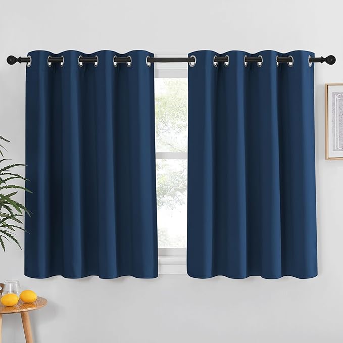 NICETOWN Kitchen Short Blackout Curtain and Drape by NICETOWN