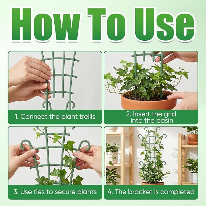 6Pcs Indoor Small Trellis, Trellis - Image 7